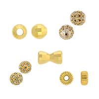 Vermeil Fancy Beads
